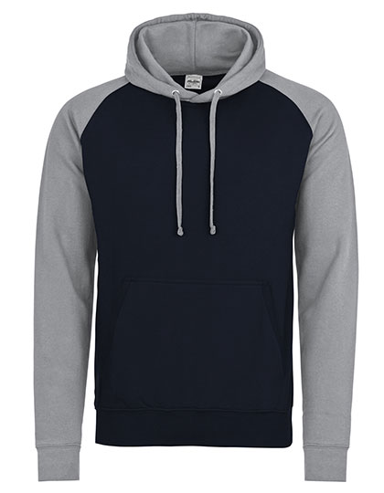 Just Hoods Baseball Hoodie