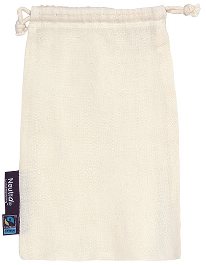 Neutral Cotton Bag With Drawstrings (5 Pieces) Neutral Cotton Bag With Drawstrings (5 Pieces)