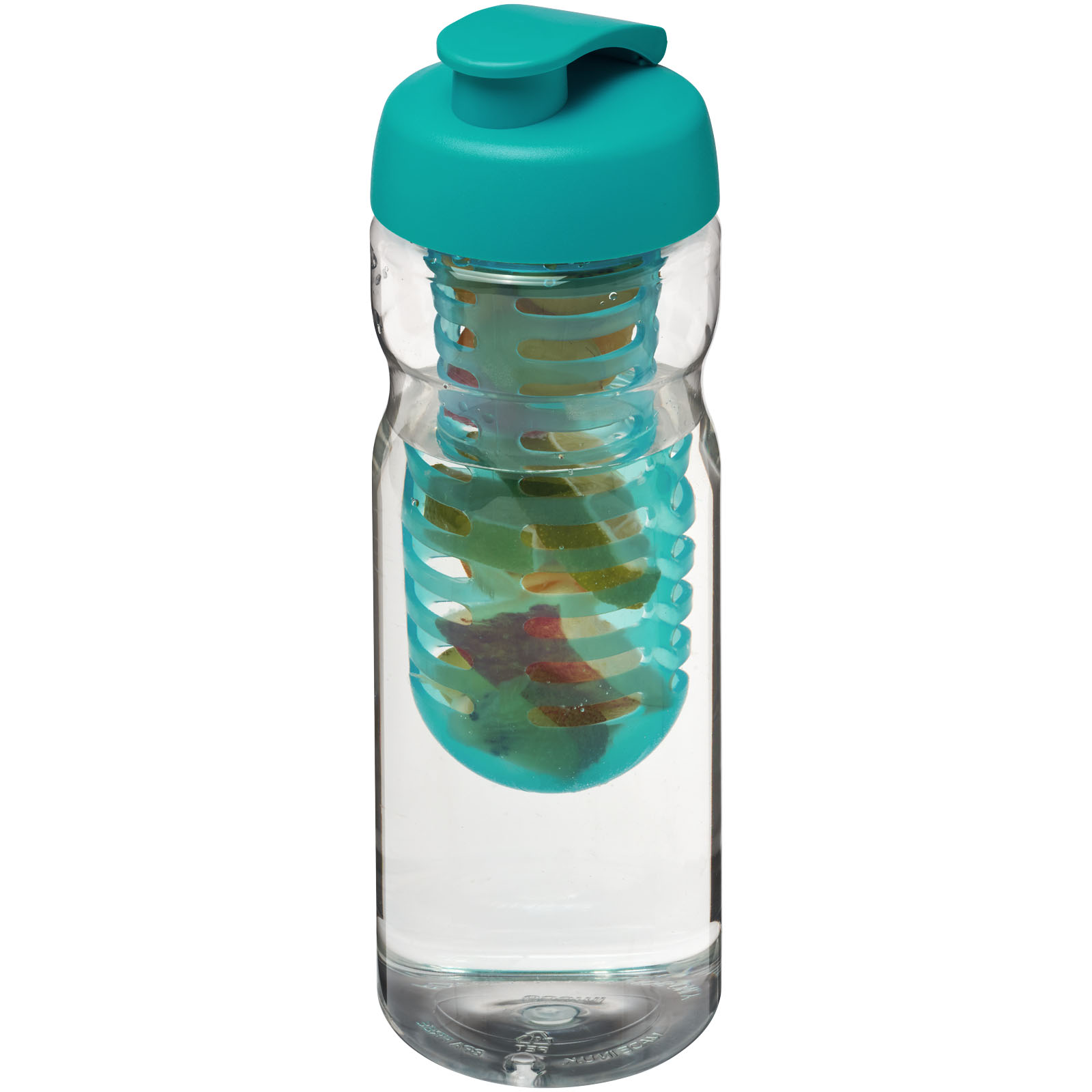 H2O Active® Base 650 ml Sportflasche mit Klappdeckel und Infusor H2O Active® Base 650 ml Sportflasche mit Klappdeckel und Infusor