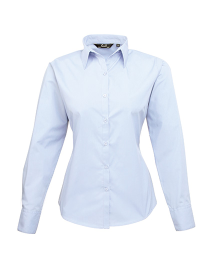 Premier Workwear Women´s Poplin Long Sleeve Blouse Premier Workwear Women´s Poplin Long Sleeve Blouse