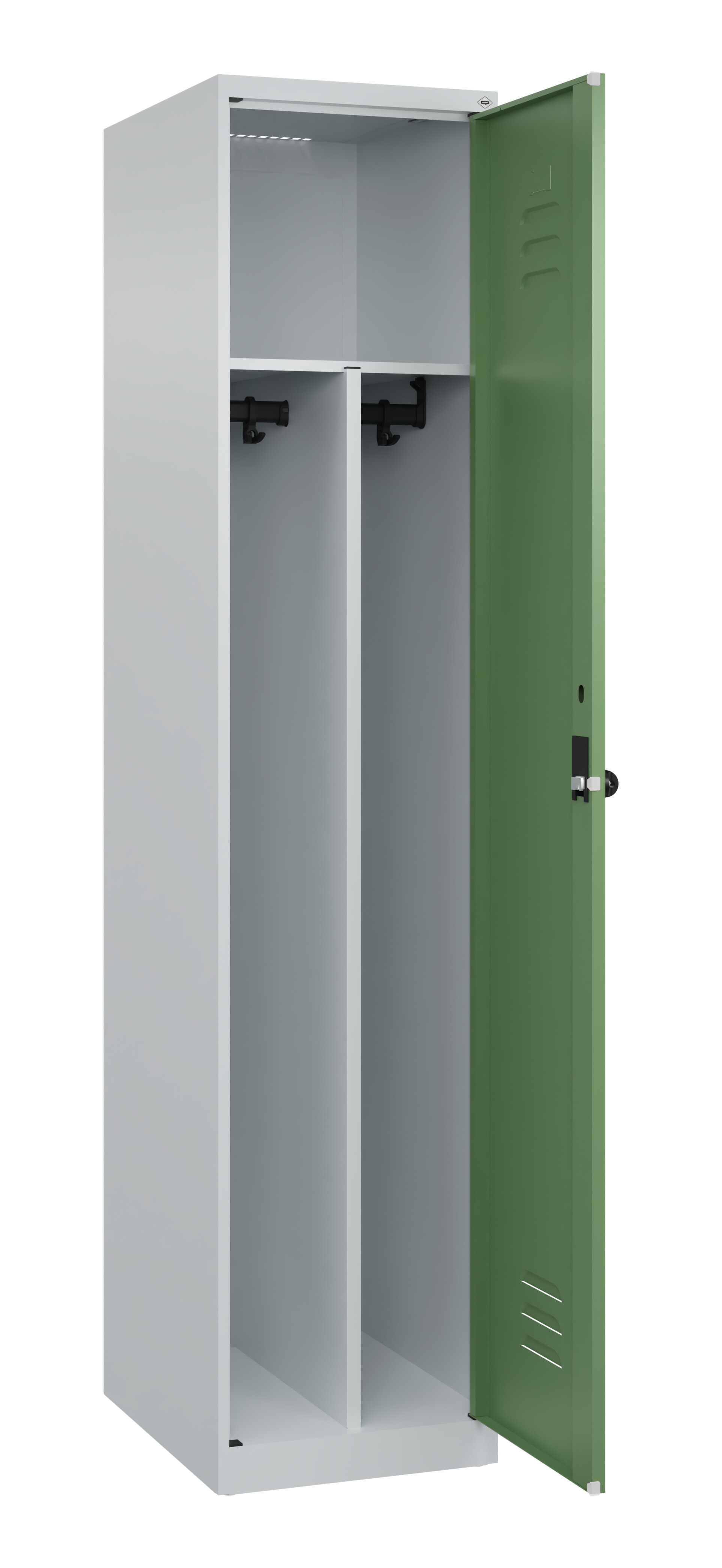 Spind Classic Plus, 1 Abteil, 1850x400x500mm Spind Classic Plus, 1 Abteil, 1850x400x500mm