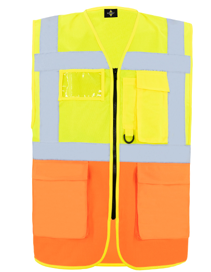 Korntex CO² Neutral Multifunctional Executive Safety Vest Hamburg
