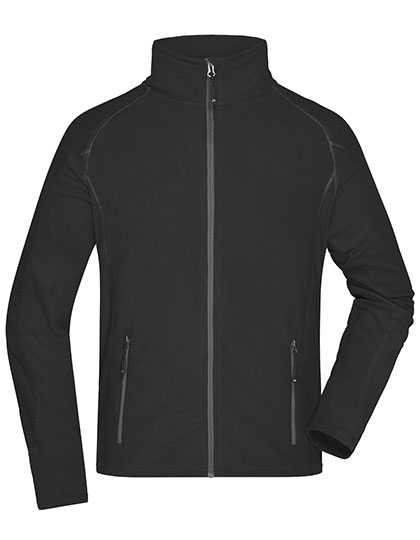 James&Nicholson Men´s Structure Fleece Jacket James&Nicholson Men´s Structure Fleece Jacket