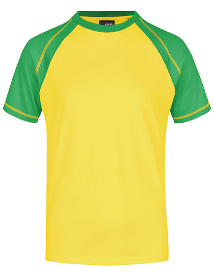 James&Nicholson Men´s Raglan-T James&Nicholson Men´s Raglan-T