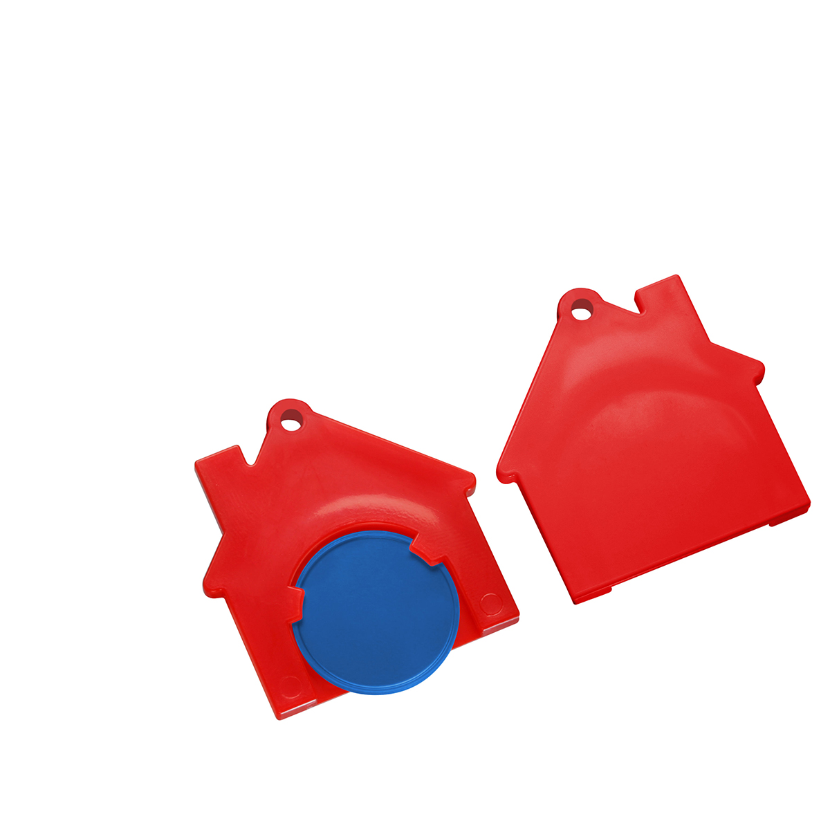 Chiphalter mit 1€-Chip Haus