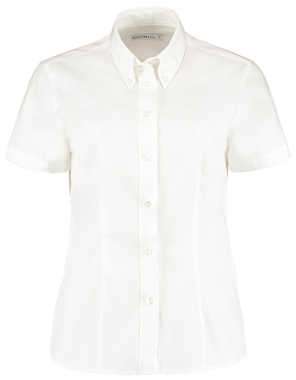 Kustom Kit Women´s Tailored Fit Corporate Oxford Shirt Short Sleeve