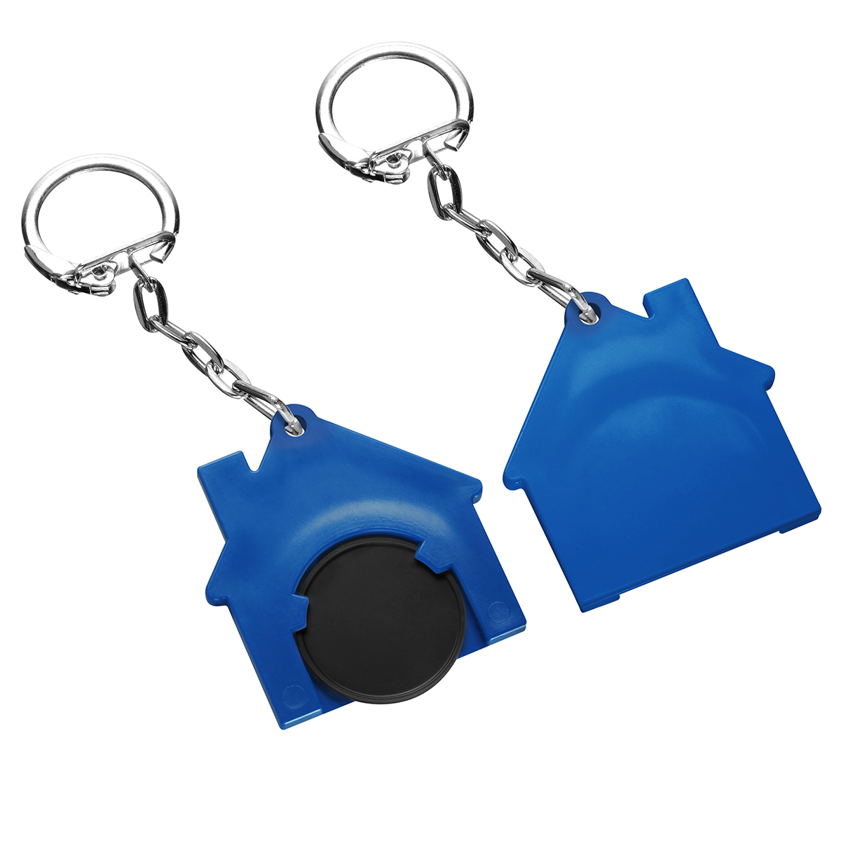 Chiphalter mit 1€-Chip Haus Chiphalter mit 1€-Chip Haus