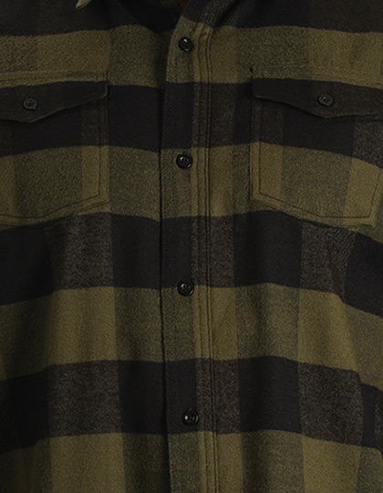 Burnside Ladies´ Woven Plaid Flannel Shirt