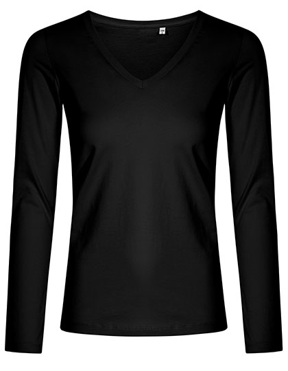 X.O by Promodoro Women´s V-Neck T-Shirt Long Sleeve X.O by Promodoro Women´s V-Neck T-Shirt Long Sleeve
