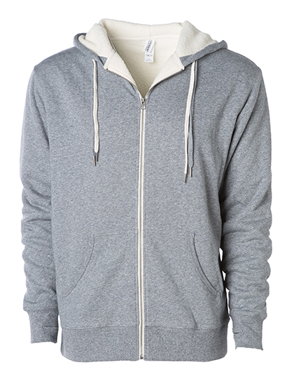Independent Unisex Sherpa Lined Zip Hooded Jacket Independent Unisex Sherpa Lined Zip Hooded Jacket
