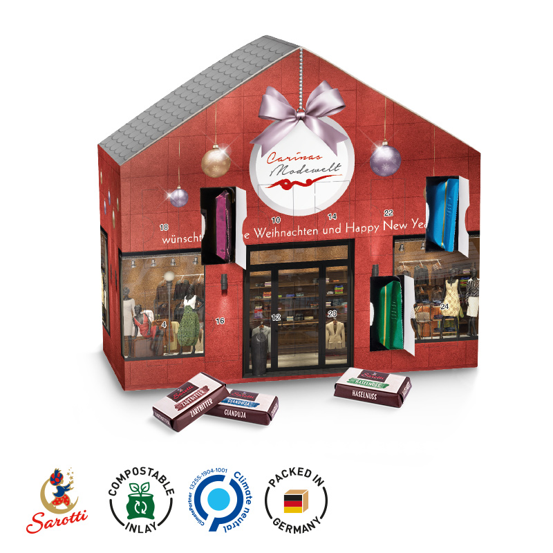 Adventskalender Haus Sarotti Täfelchen Adventskalender Haus Sarotti Täfelchen