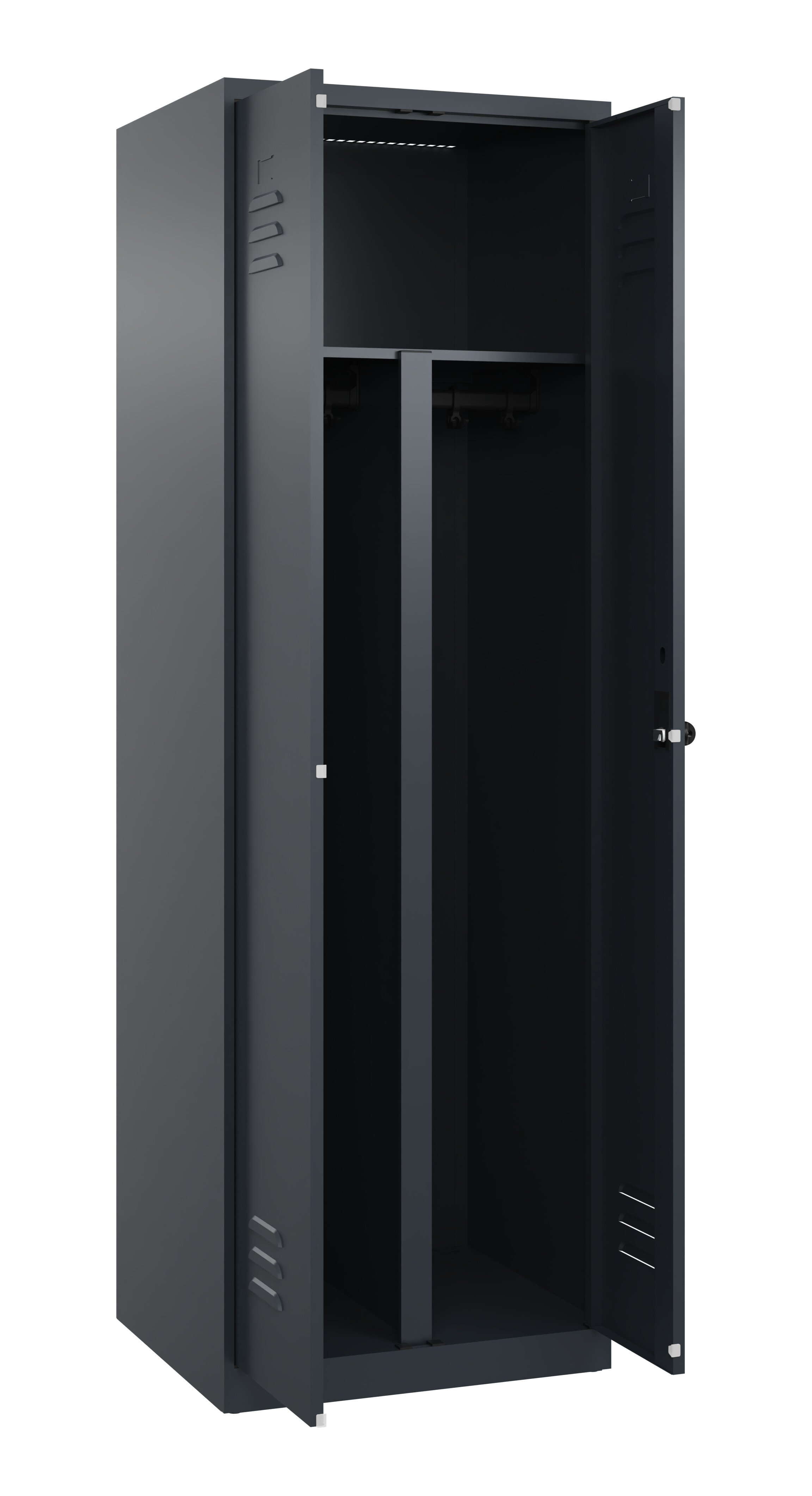 PSA Doppel-Spind Classic Plus, 2 Abteile, 1850x600x500mm