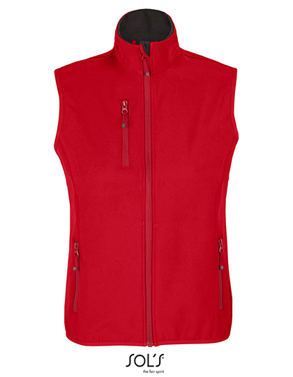 SOL´S Women´s Falcon Zipped Softshell Bodywarmer SOL´S Women´s Falcon Zipped Softshell Bodywarmer