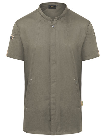 Karlowsky Kurzarm Kochjacke Green-Generation