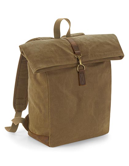 Quadra Heritage Waxed Canvas Backpack Quadra Heritage Waxed Canvas Backpack