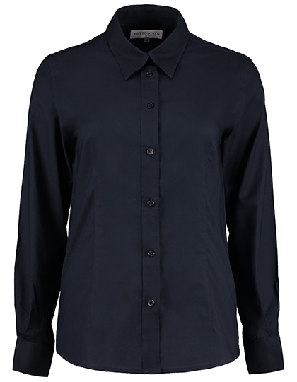 Kustom Kit Women´s Tailored Fit Workwear Oxford Shirt Long Sleeve