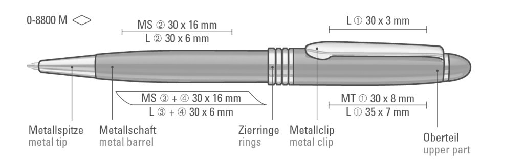 CLASSICO M Druckkugelschreiber