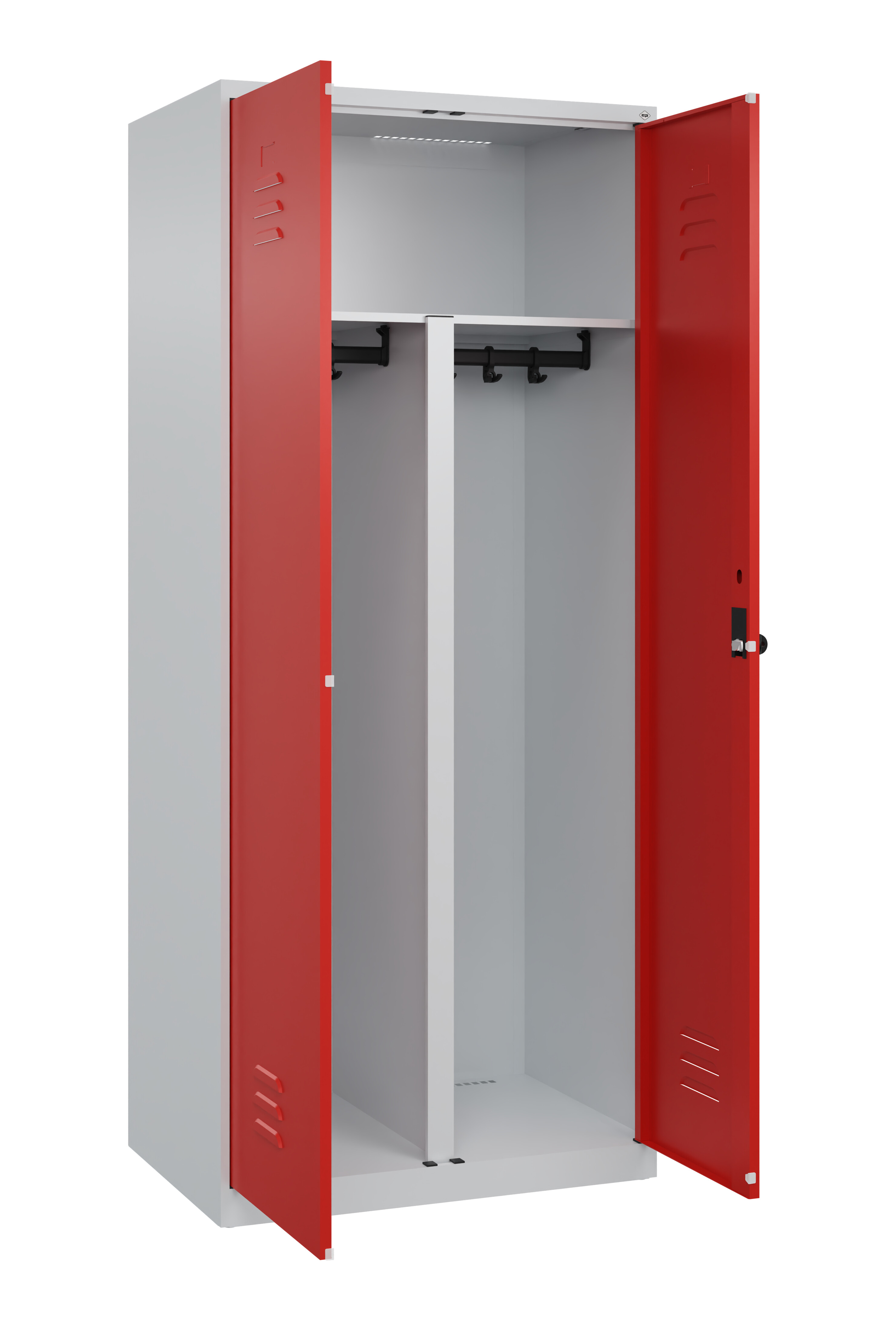 PSA Doppel-Spind Classic Plus, 2 Abteile, 1850x800x500mm