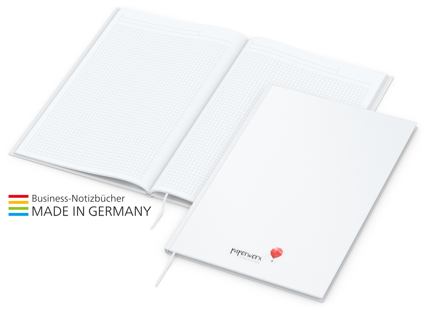 Memo-Book Bestseller inkl. Siebdruck-Digital