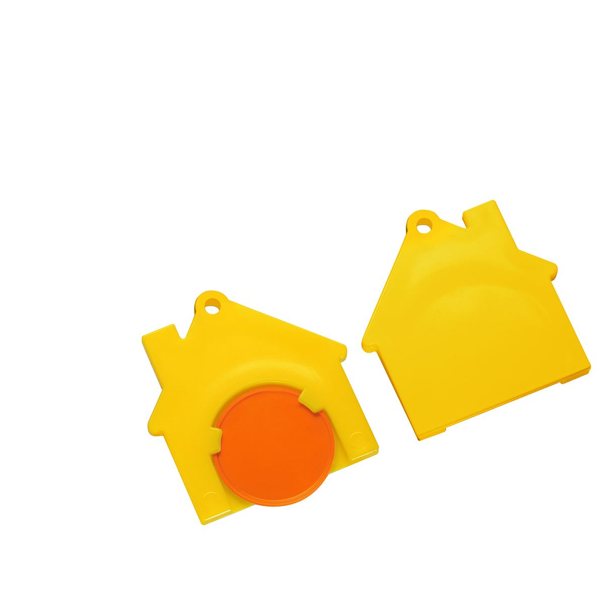 Chiphalter mit 1€-Chip Haus