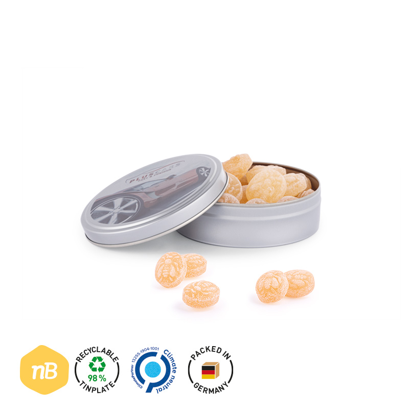 Bonbondose Midi Fruchtmix weiß | Honigbienen | Weiß | 103-1017-00015