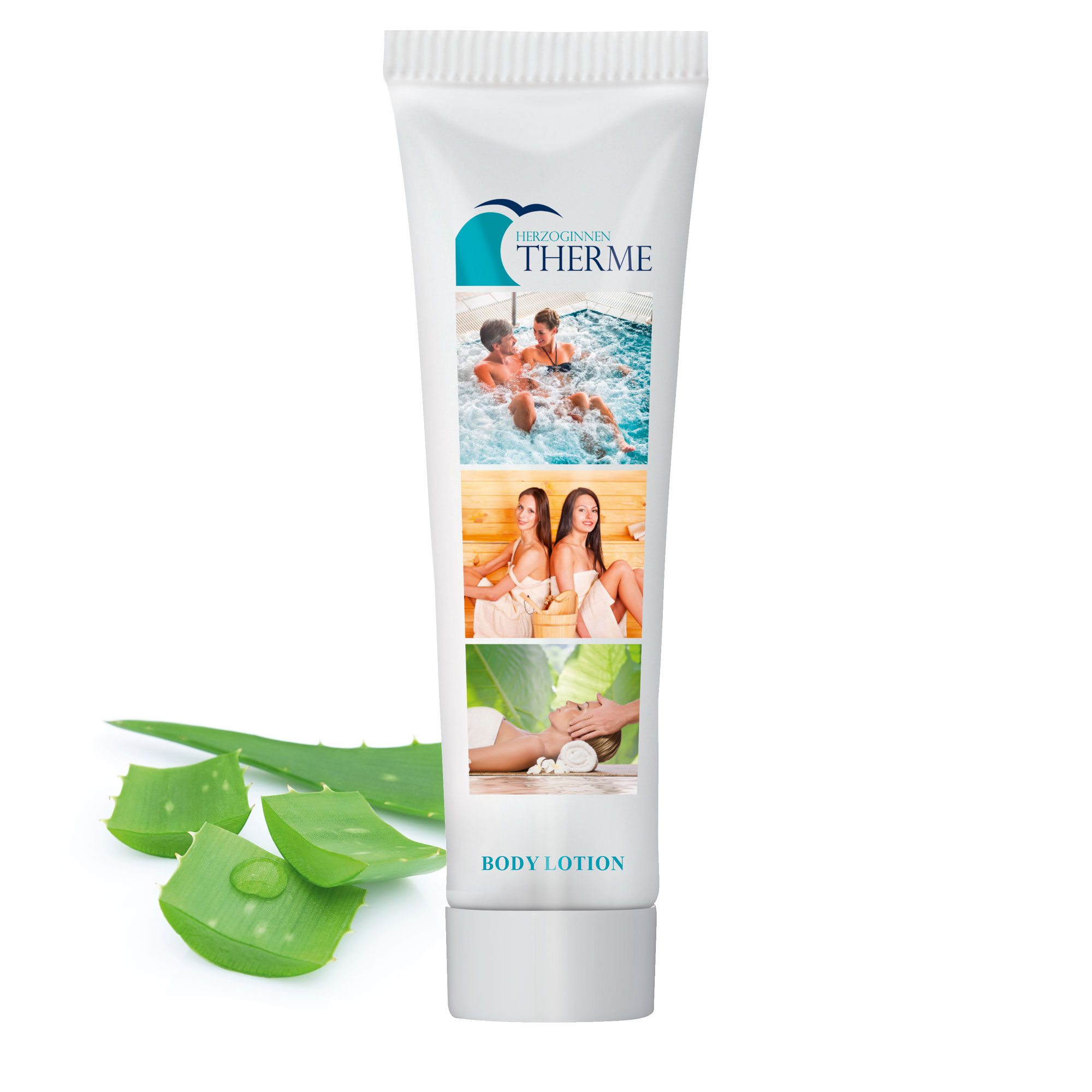 20 ml Tube. weiß - Body Lotion - Reality Print 20 ml Tube. weiß - Body Lotion - Reality Print