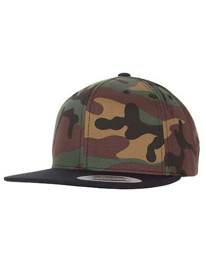 FLEXFIT Classic Snapback 2-Tone Camo Cap FLEXFIT Classic Snapback 2-Tone Camo Cap