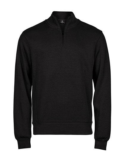 Tee Jays Ribbed Interlock Half Zip Tee Jays Ribbed Interlock Half Zip