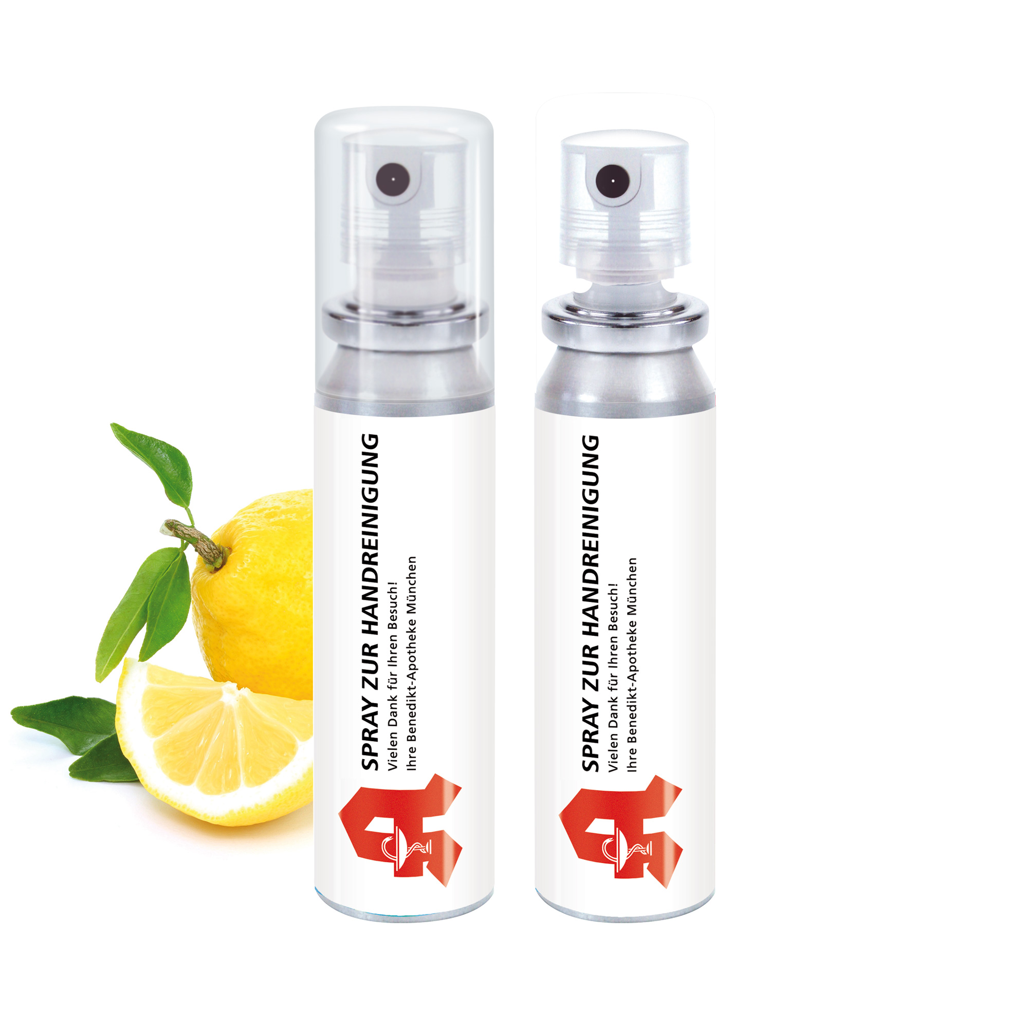 20 ml Pocket Spray - Handreinigungsspray antibakteriell - Body Label