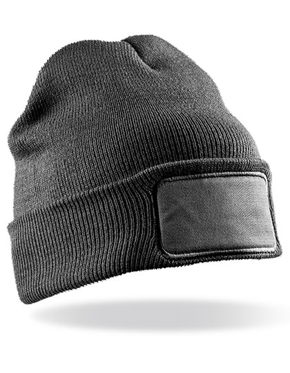 Result Winter Essentials Double Knit Printers Beanie Result Winter Essentials Double Knit Printers Beanie