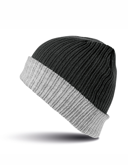 Result Winter Essentials Double Layer Knitted Hat Result Winter Essentials Double Layer Knitted Hat