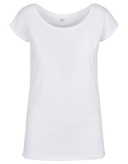 Build Your Brand Basic Ladies´ Wide Neck Tee Build Your Brand Basic Ladies´ Wide Neck Tee