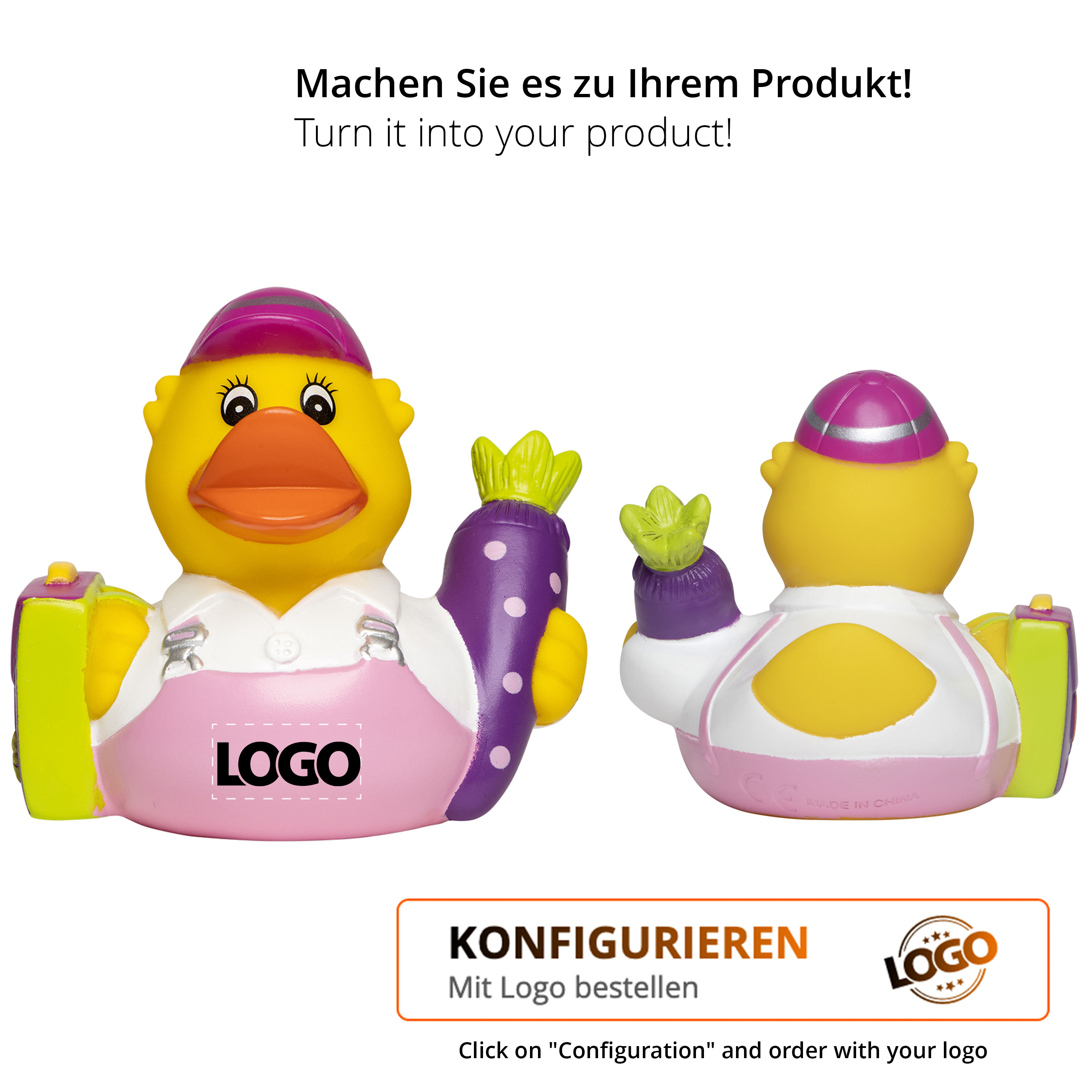 Schnabels® Quietsche-Ente Erstklässler-'in Schnabels® Quietsche-Ente Erstklässler-'in