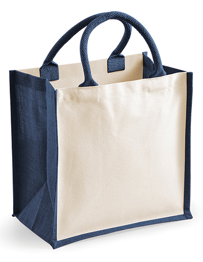 Westford Mill Printers Midi Jute Bag
