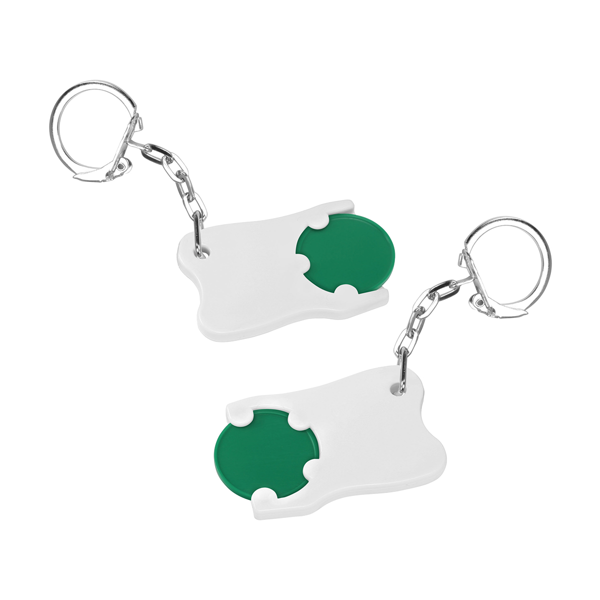 Chiphalter mit 1€-Chip Zahn Chiphalter mit 1€-Chip Zahn