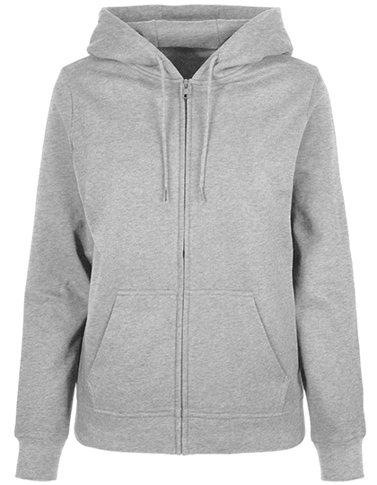 Build Your Brand Basic Ladies Basic Zip Hoody