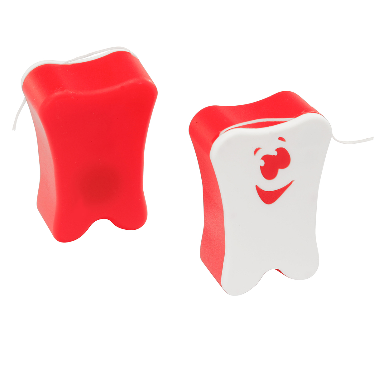 Zahnseide Gesicht Zahnseide Gesicht