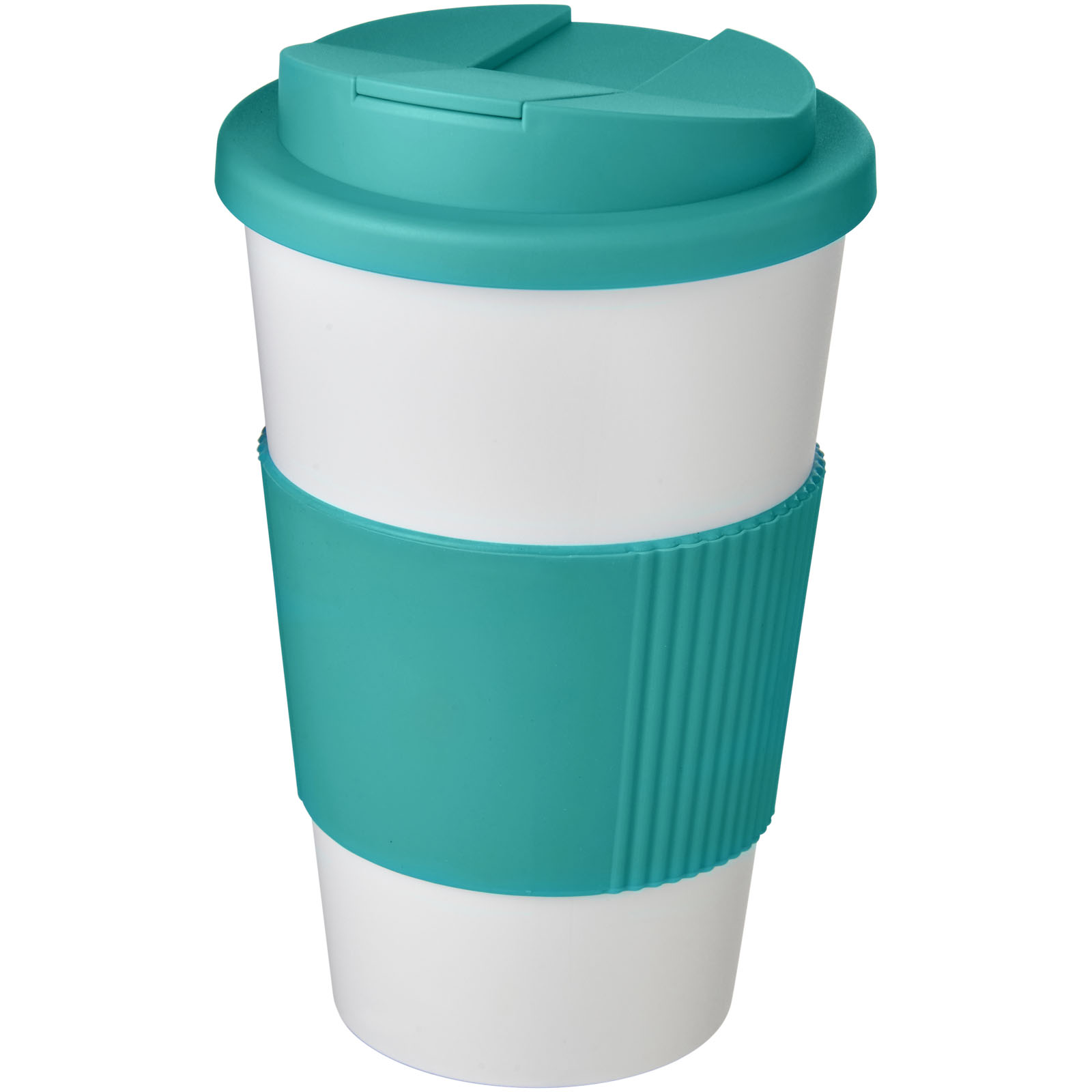 Americano® 350 ml Isolierbecher mit Schutzring & auslaufsicherem Schraubverschluss Americano® 350 ml Isolierbecher mit Schutzring & auslaufsicherem Schraubverschluss