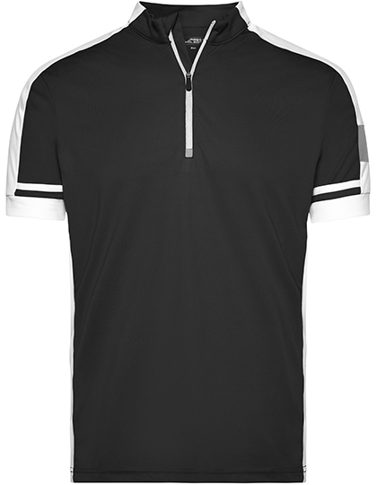 James&Nicholson Men´s Bike-T Half Zip James&Nicholson Men´s Bike-T Half Zip