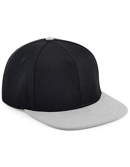 Beechfield Original Flat Peak 6 Panel Snapback Cap Beechfield Original Flat Peak 6 Panel Snapback Cap