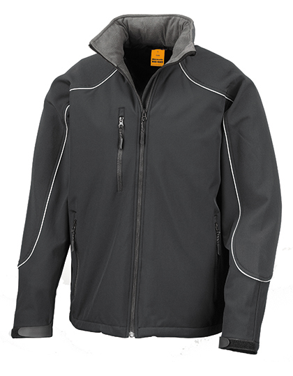 Result WORK-GUARD Hooded Soft Shell Jacket Result WORK-GUARD Hooded Soft Shell Jacket