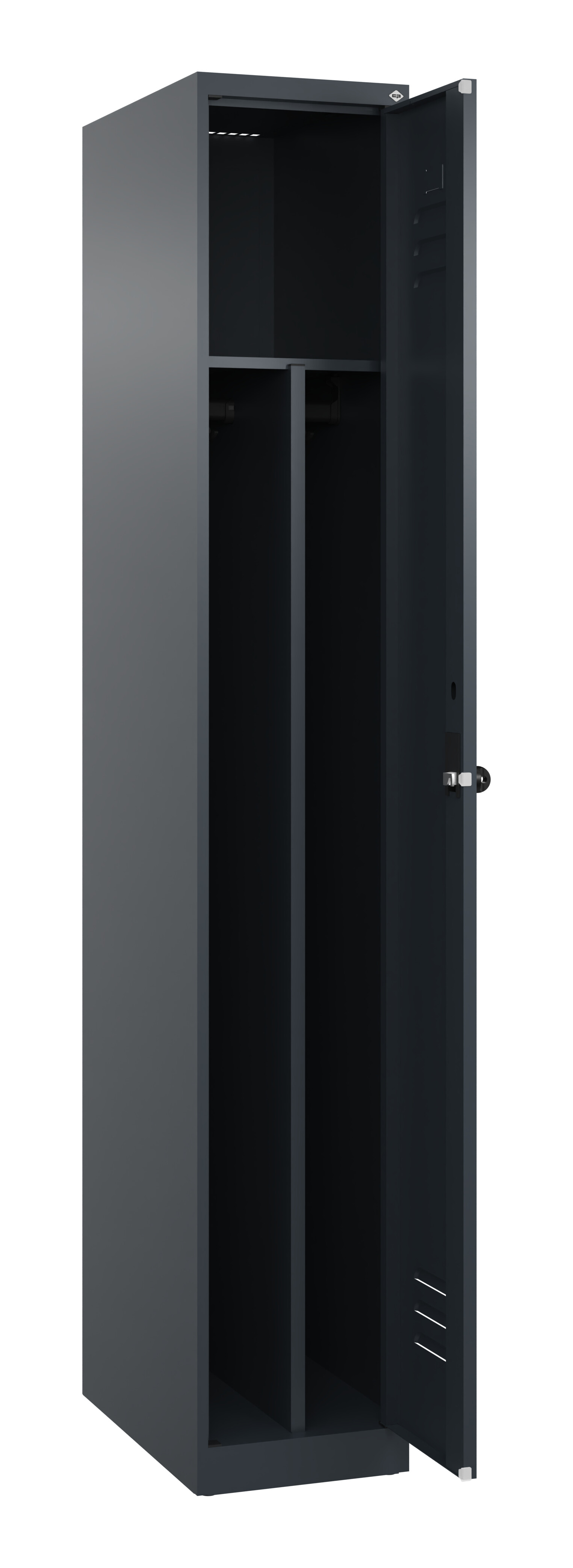 Spind Classic Plus, 1 Abteil, 1850x400x500mm Spind Classic Plus, 1 Abteil, 1850x400x500mm