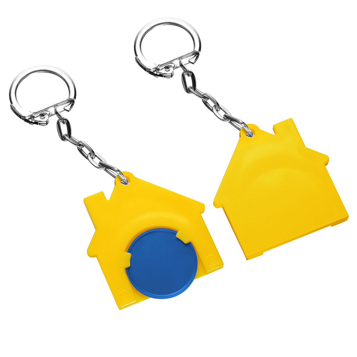 Chiphalter mit 1€-Chip Haus Chiphalter mit 1€-Chip Haus