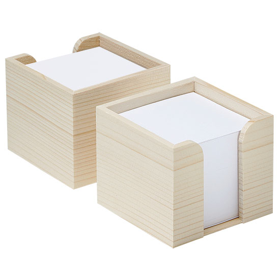 Zettelbox Holz