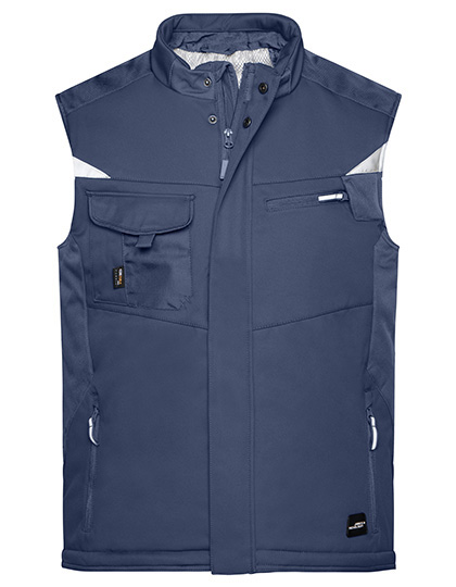 James&Nicholson Craftsmen Softshell Vest -STRONG- James&Nicholson Craftsmen Softshell Vest -STRONG-