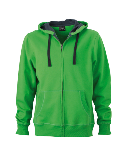 James&Nicholson Men´s Hooded Jacket
