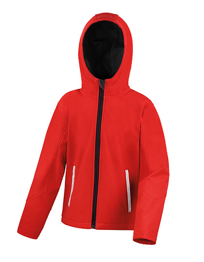Result Core Junior TX Performance Hooded Soft Shell Jacket
