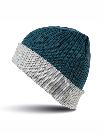 Result Winter Essentials Double Layer Knitted Hat Result Winter Essentials Double Layer Knitted Hat