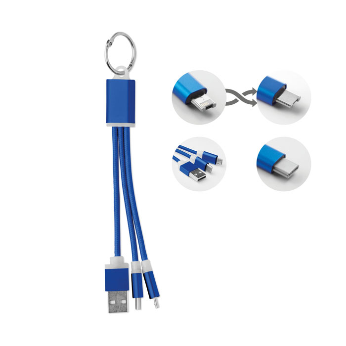 Schlüsselring mit Kabel-Set