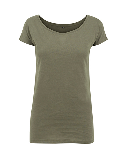 Build Your Brand Ladies´ Wideneck Tee Build Your Brand Ladies´ Wideneck Tee